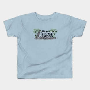 Rosita's Parrot Tacos Kids T-Shirt